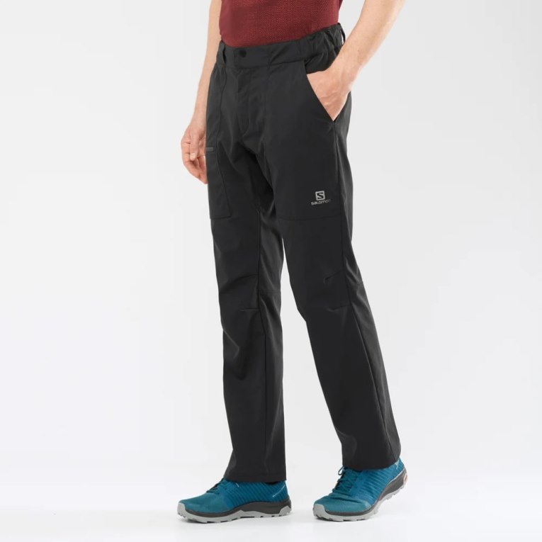 Salomon Outrack Men\'s Sport Pants Black | CA 30I95